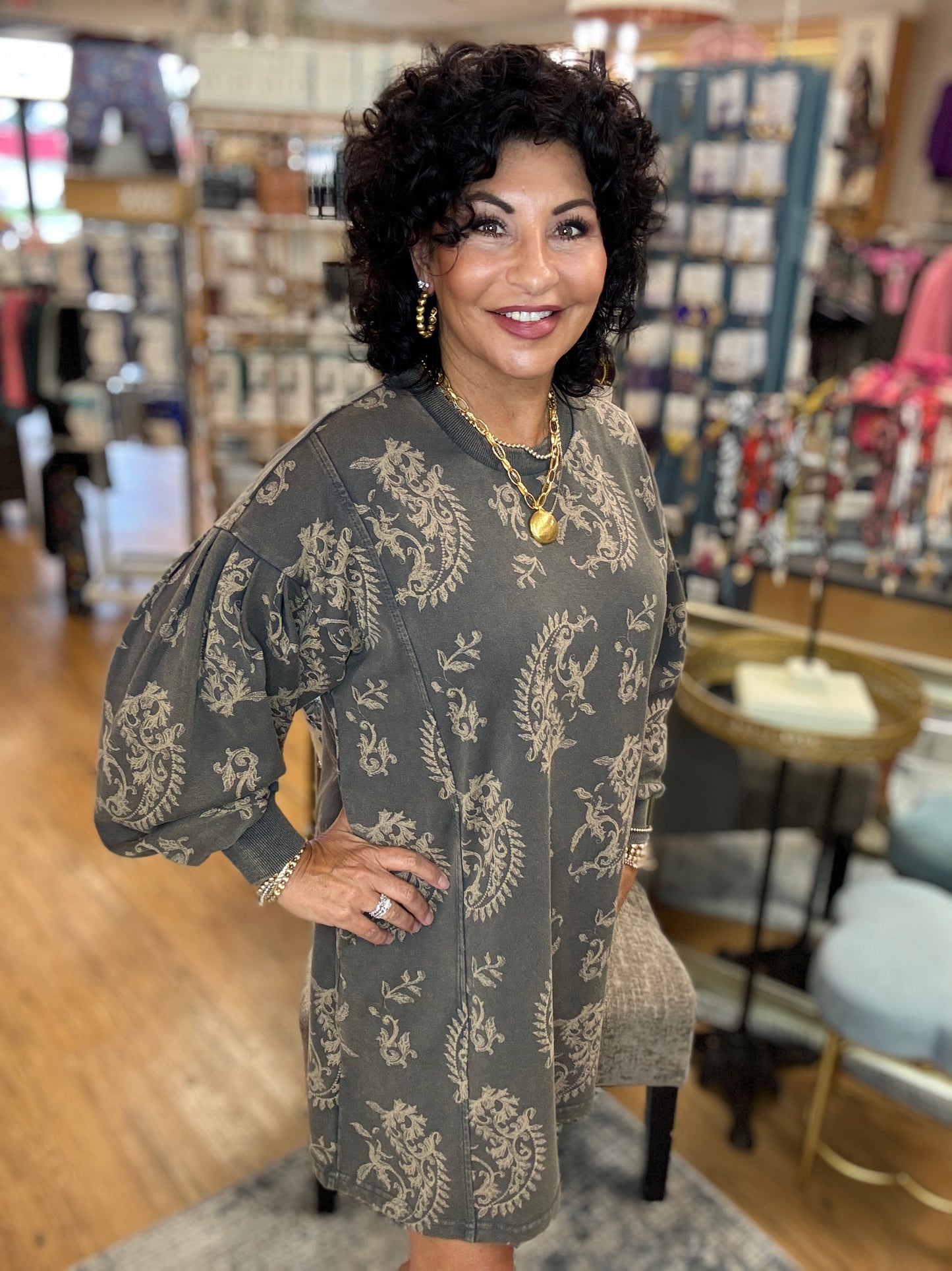 Long Sleeve T-Shirt Dress