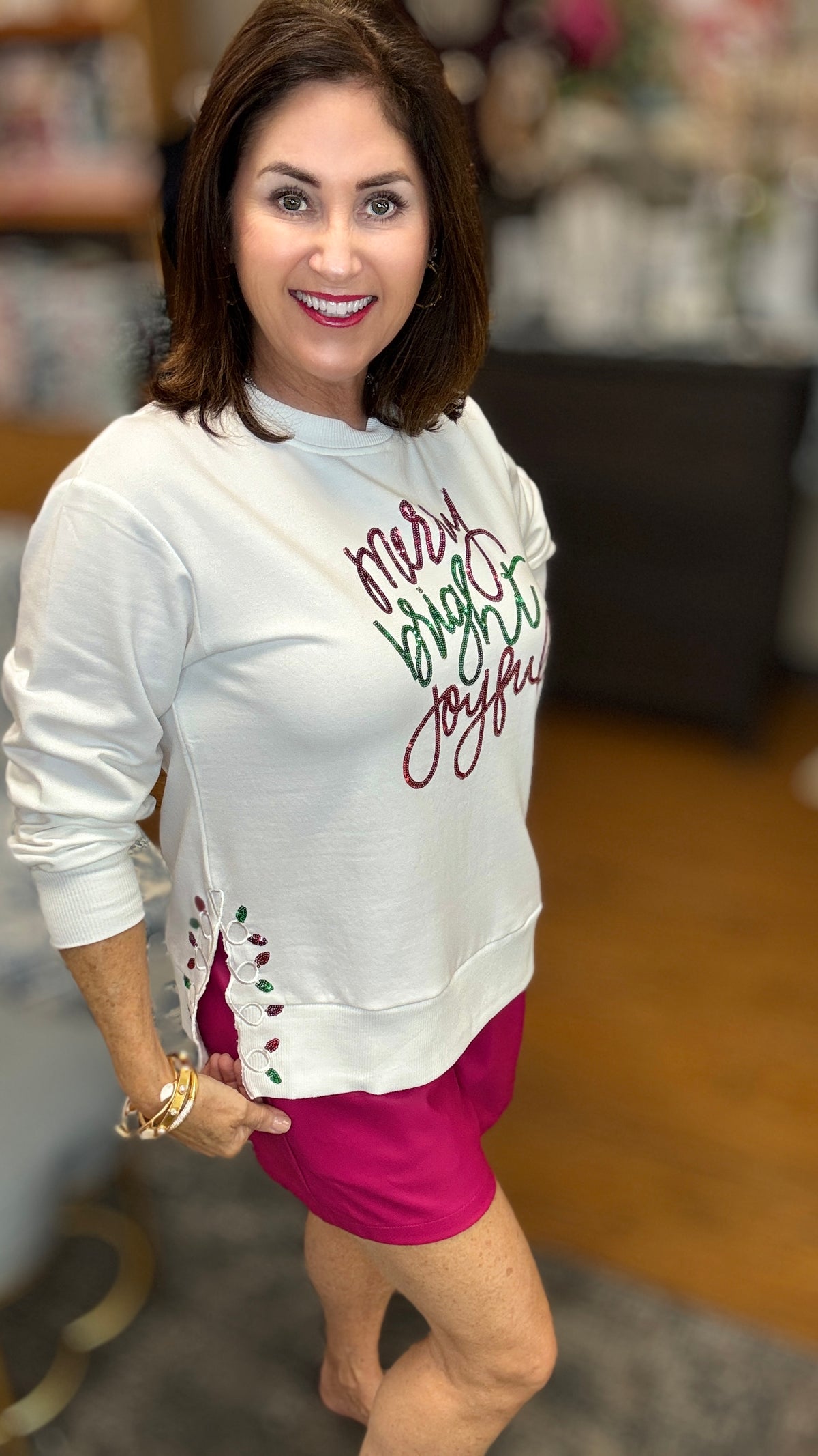Lakelyn Merry,Bright,Joyful Sweatshirt
