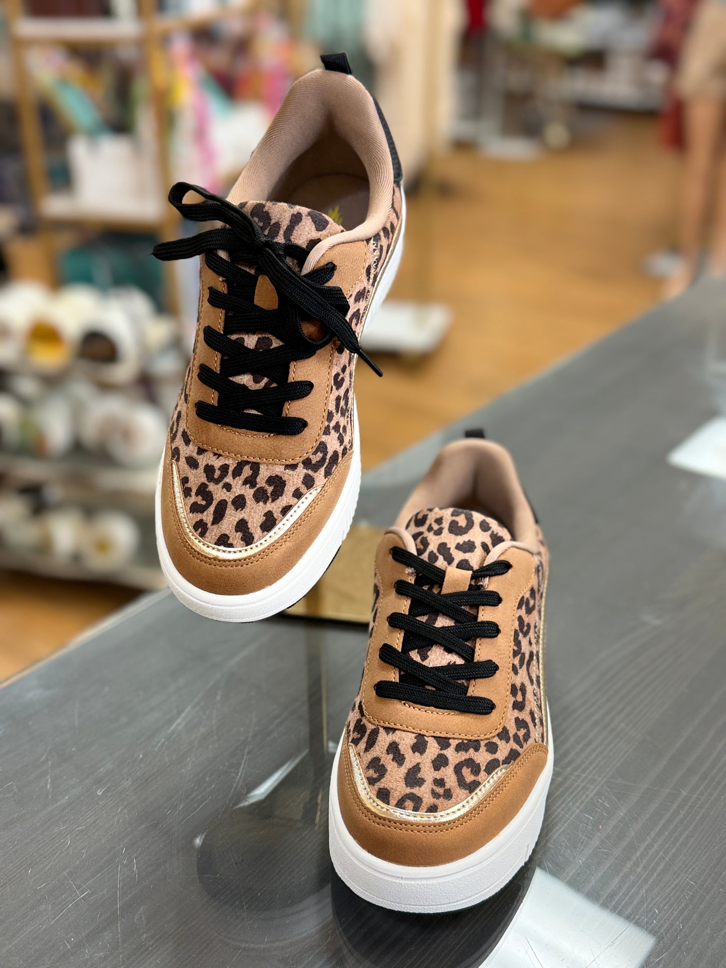 Sloane Faux Leather Sneaker