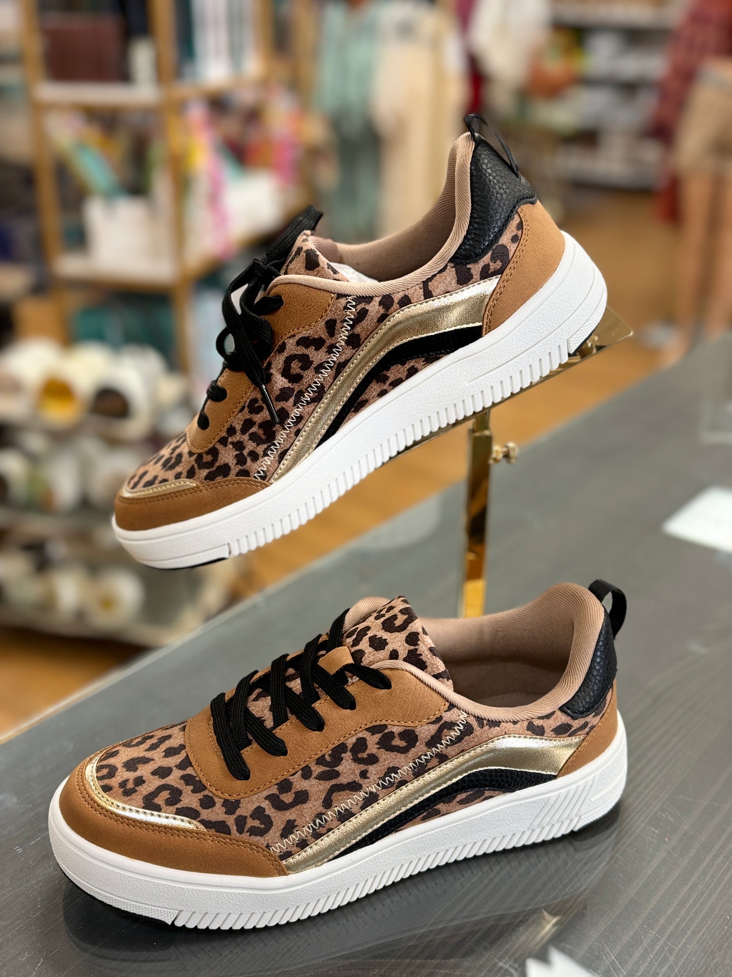 Sloane Faux Leather Sneaker