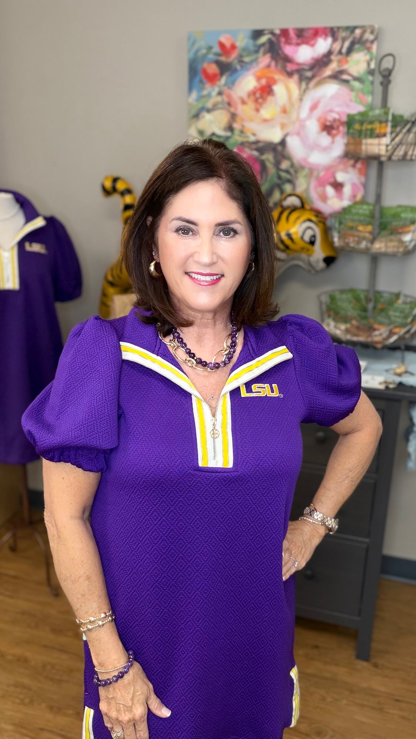 Andie LSU Dress