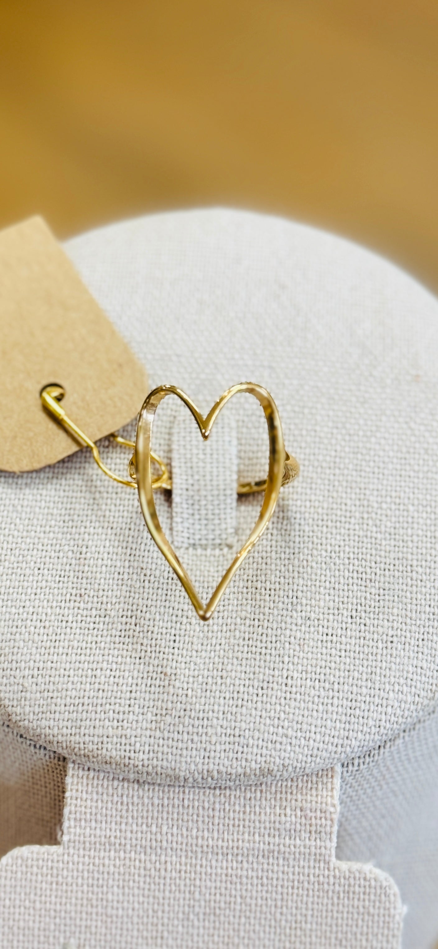 Gold Heart Ring