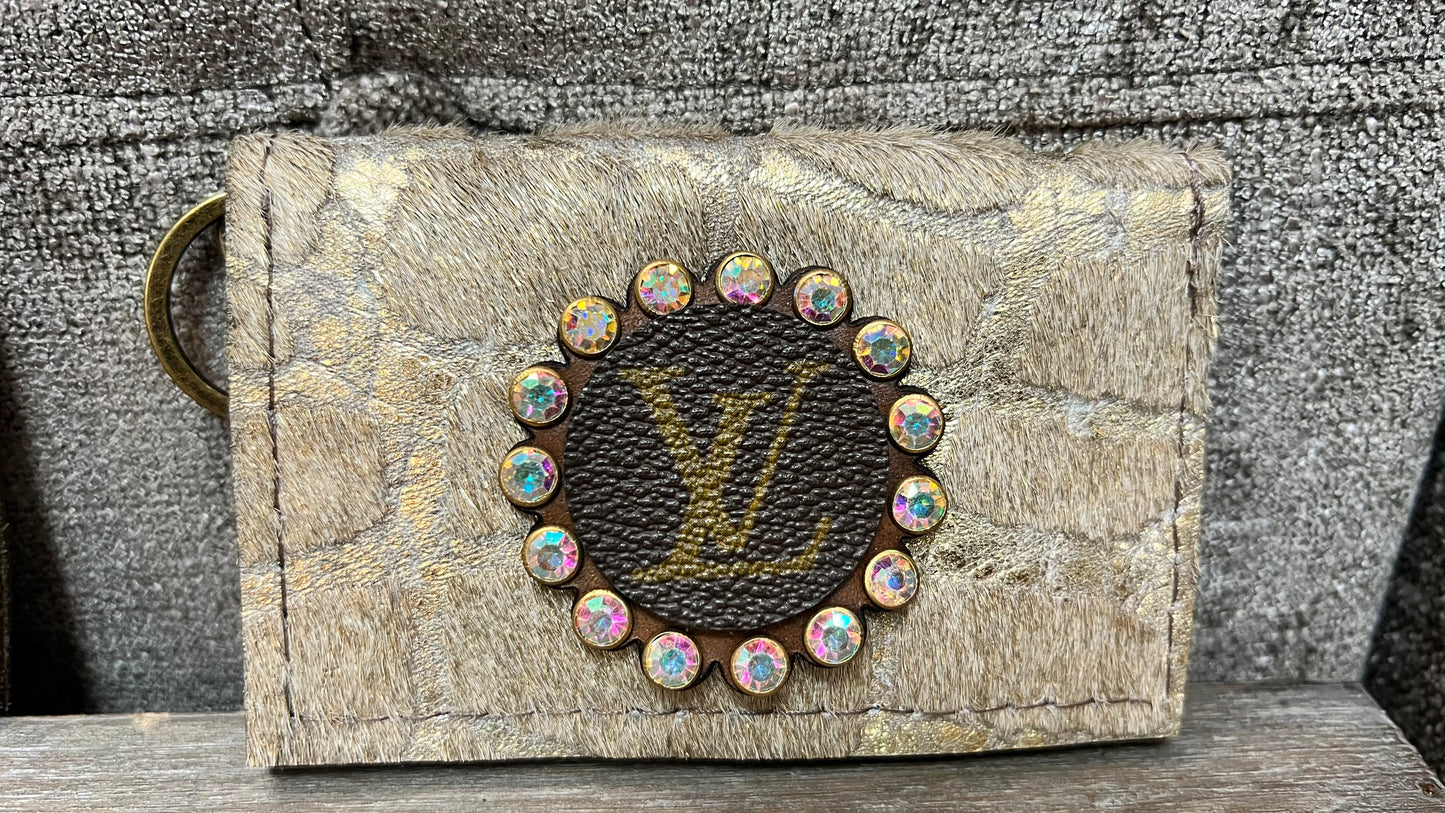 Upcycle Louis credit card holder