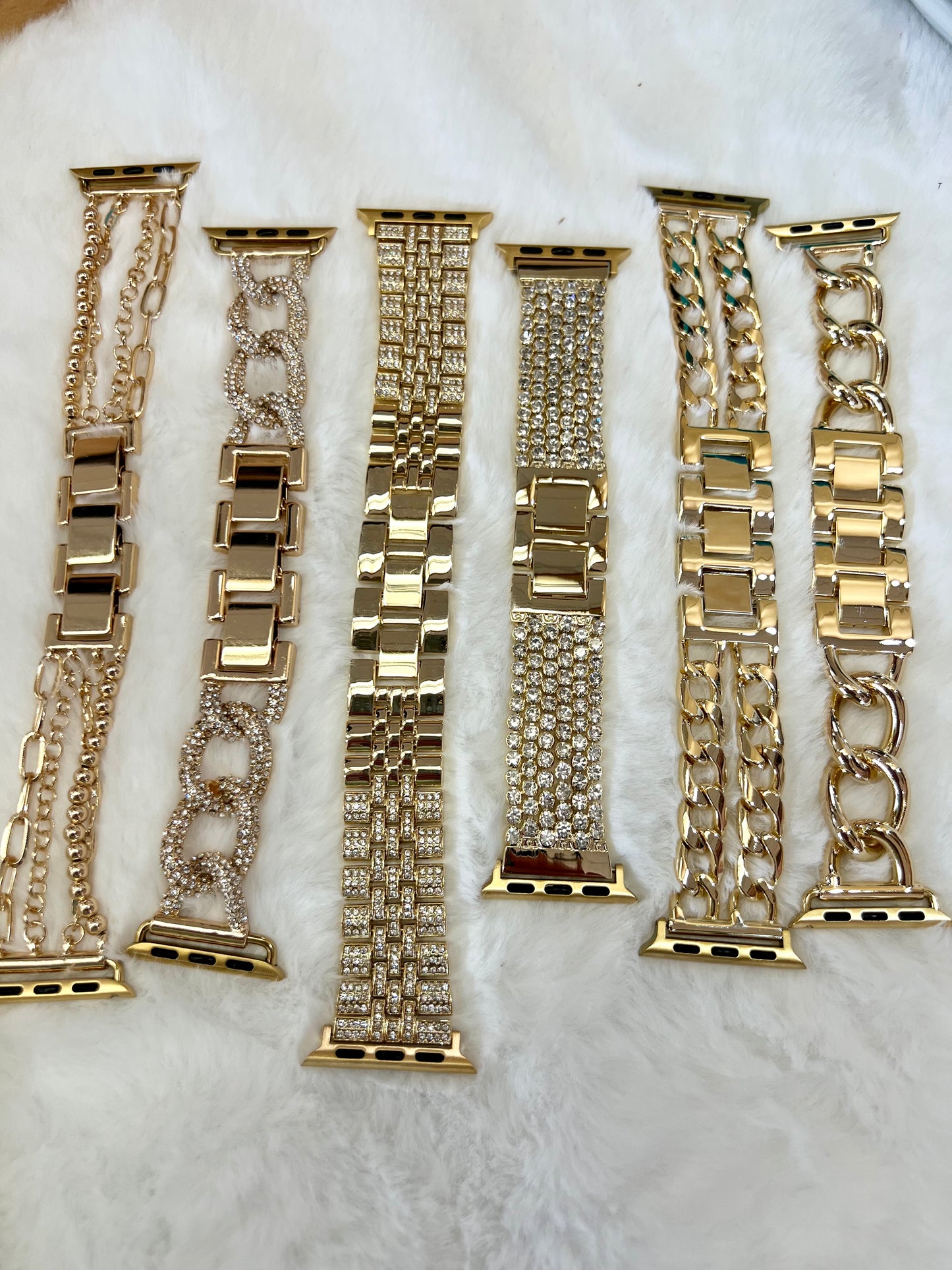 Chain Link Smart Bands fits all watch sizes