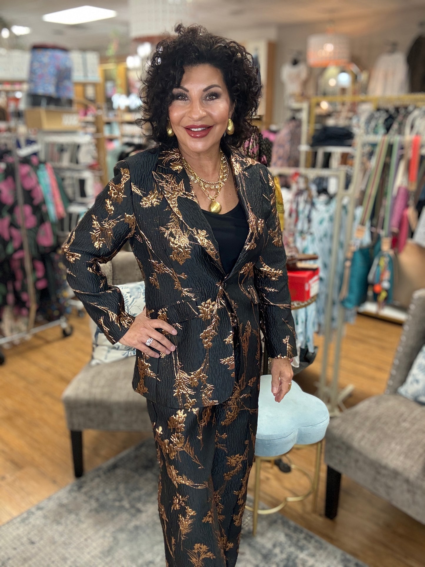 Brocade Beauty Pants