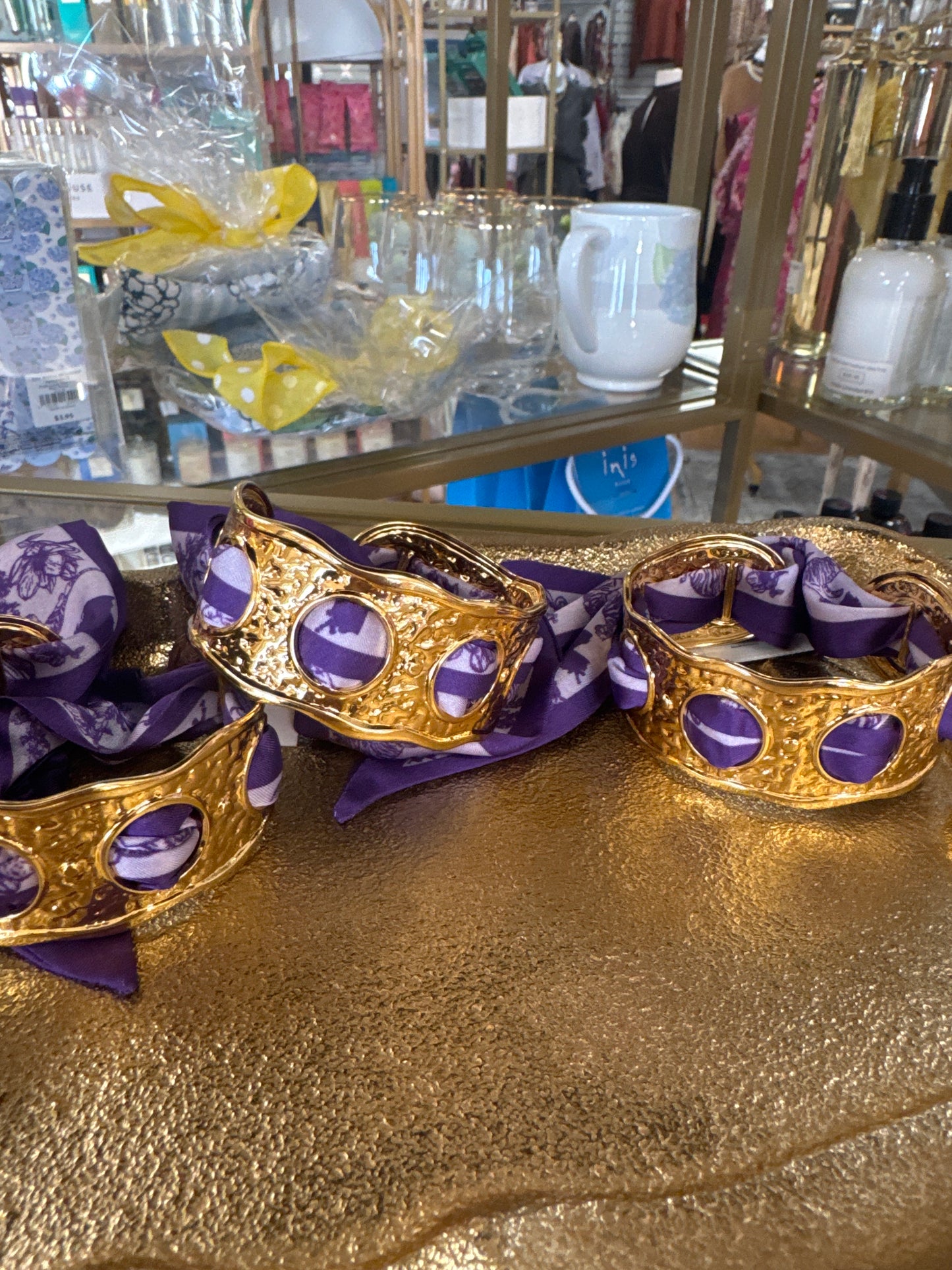 Geaux Scarf Bracelet