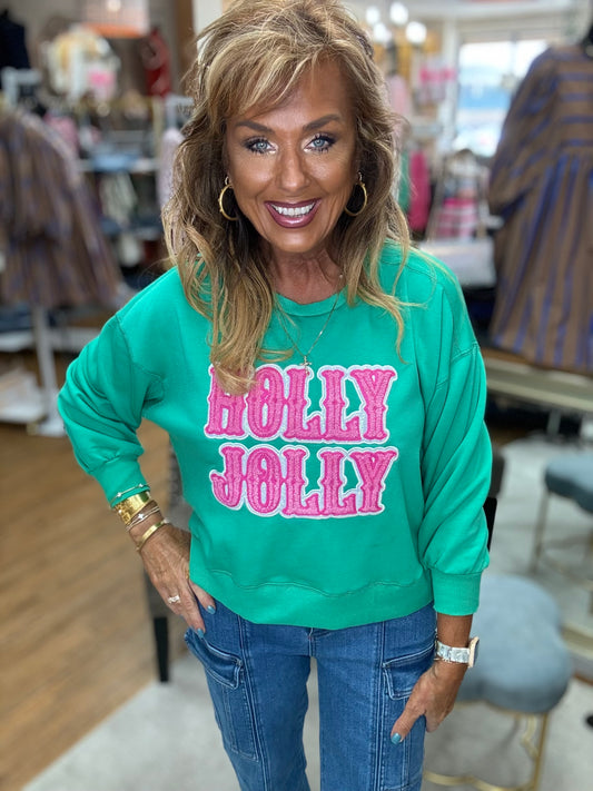 Millie Holly Jolly Sweatshirt