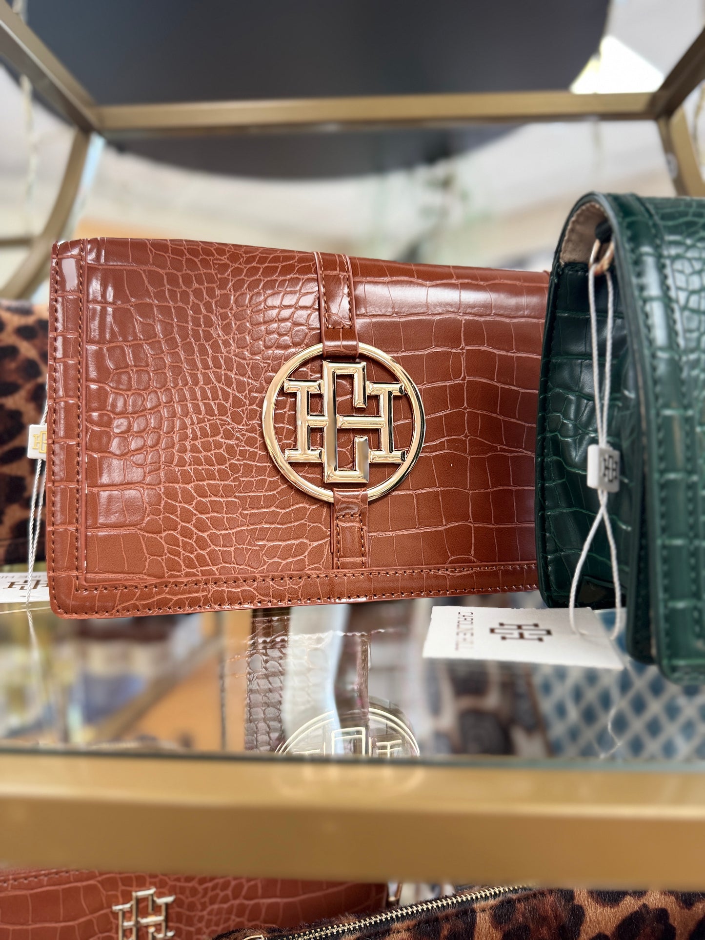 Cecilia Circle Logo Handbag