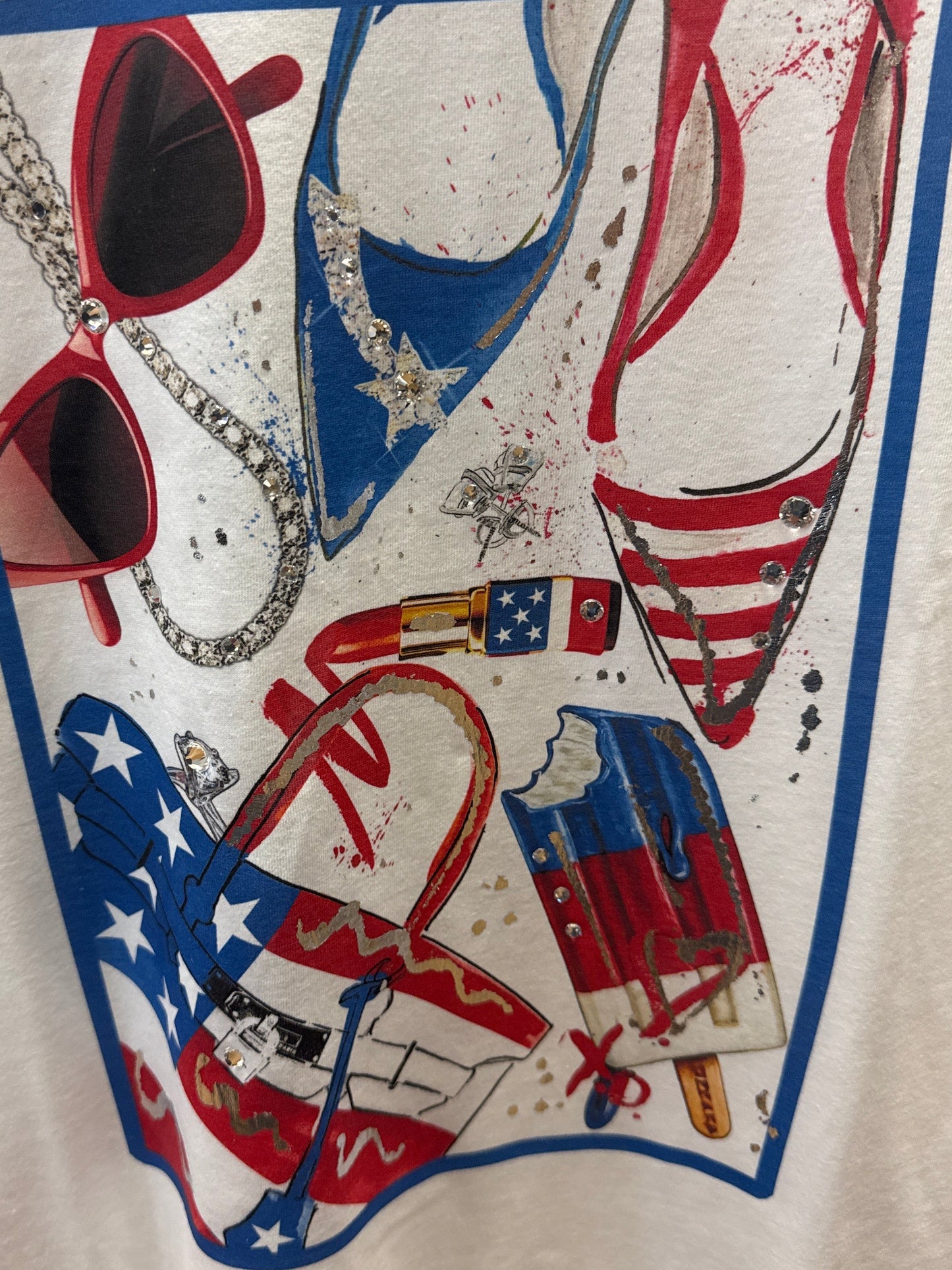 Miss America Bling Tee Shirt