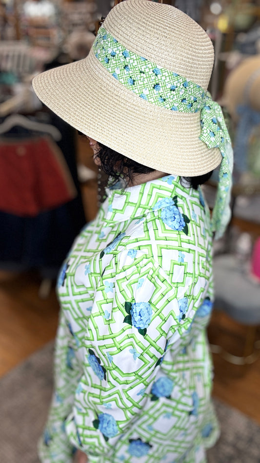 Brigitte Twillie Ribbon Hat