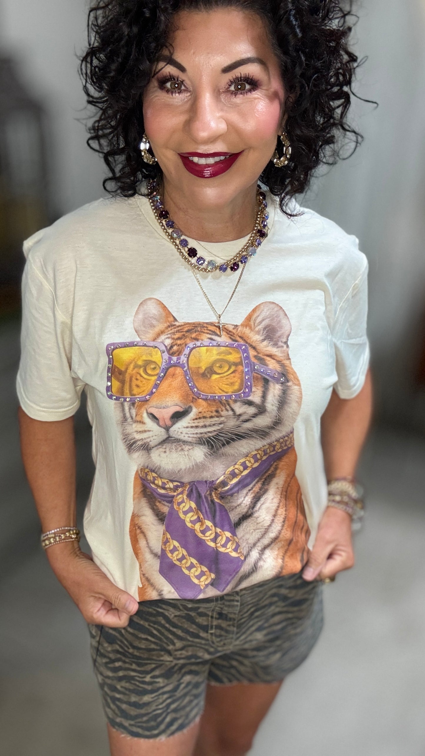Scarfed Tiger Gameday T-Shirt