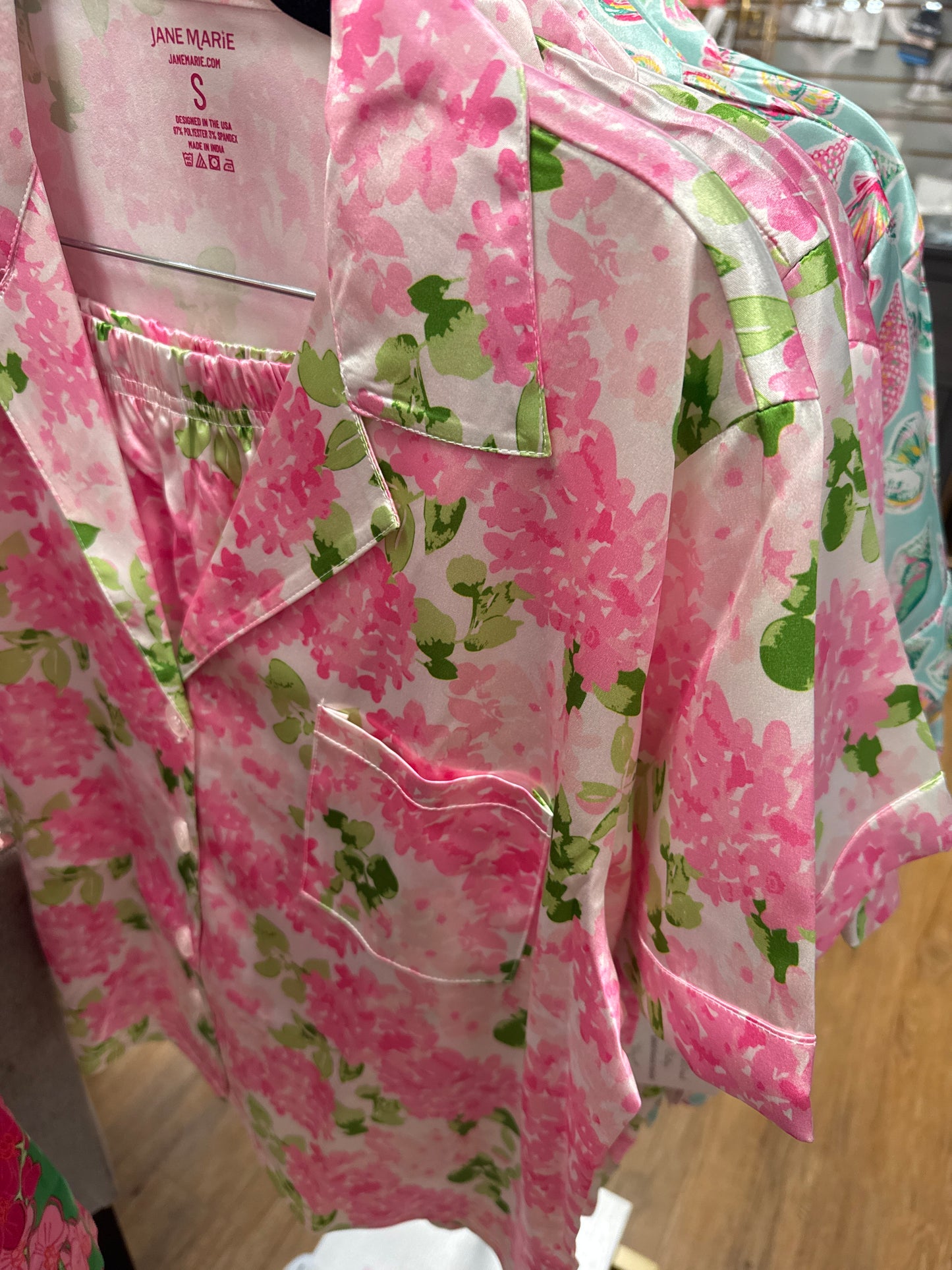 Satin PJ Short Set