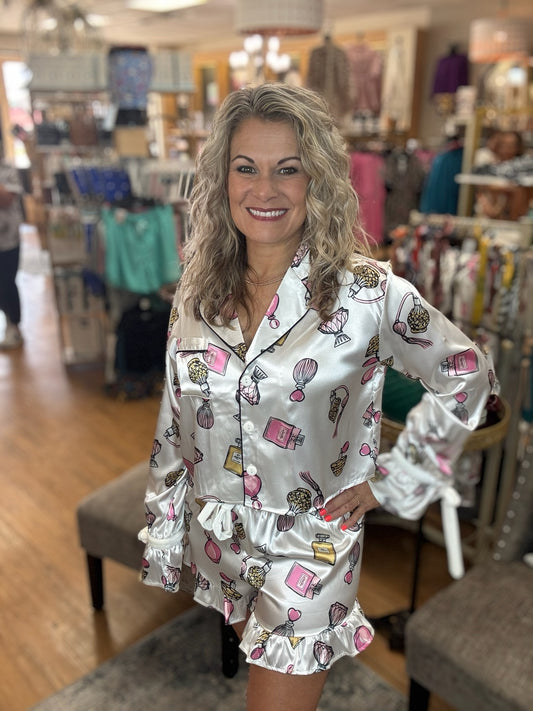 Velvet Bow Perfume Bottle PJ's