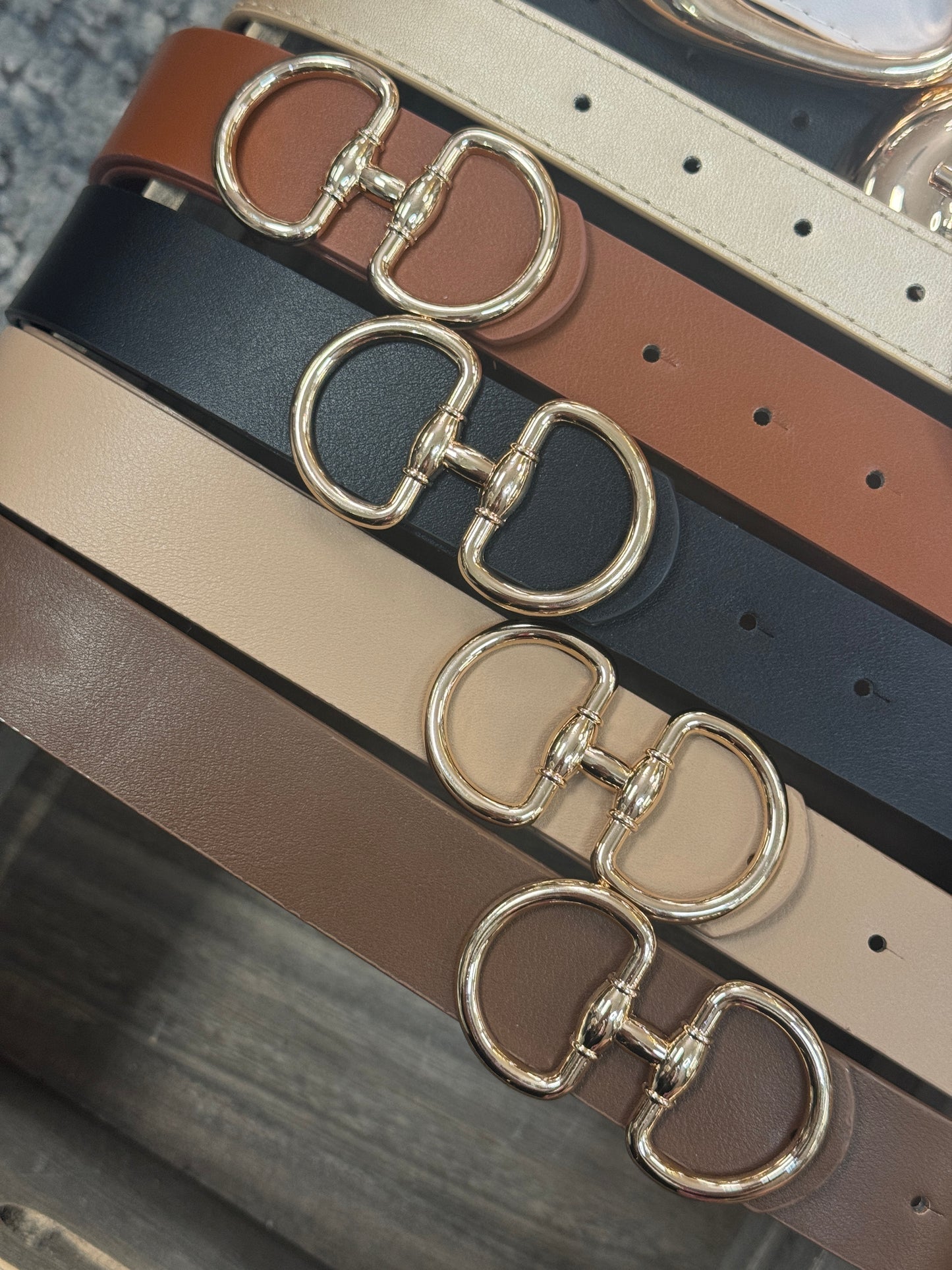 Ring Bite Buckle Belt