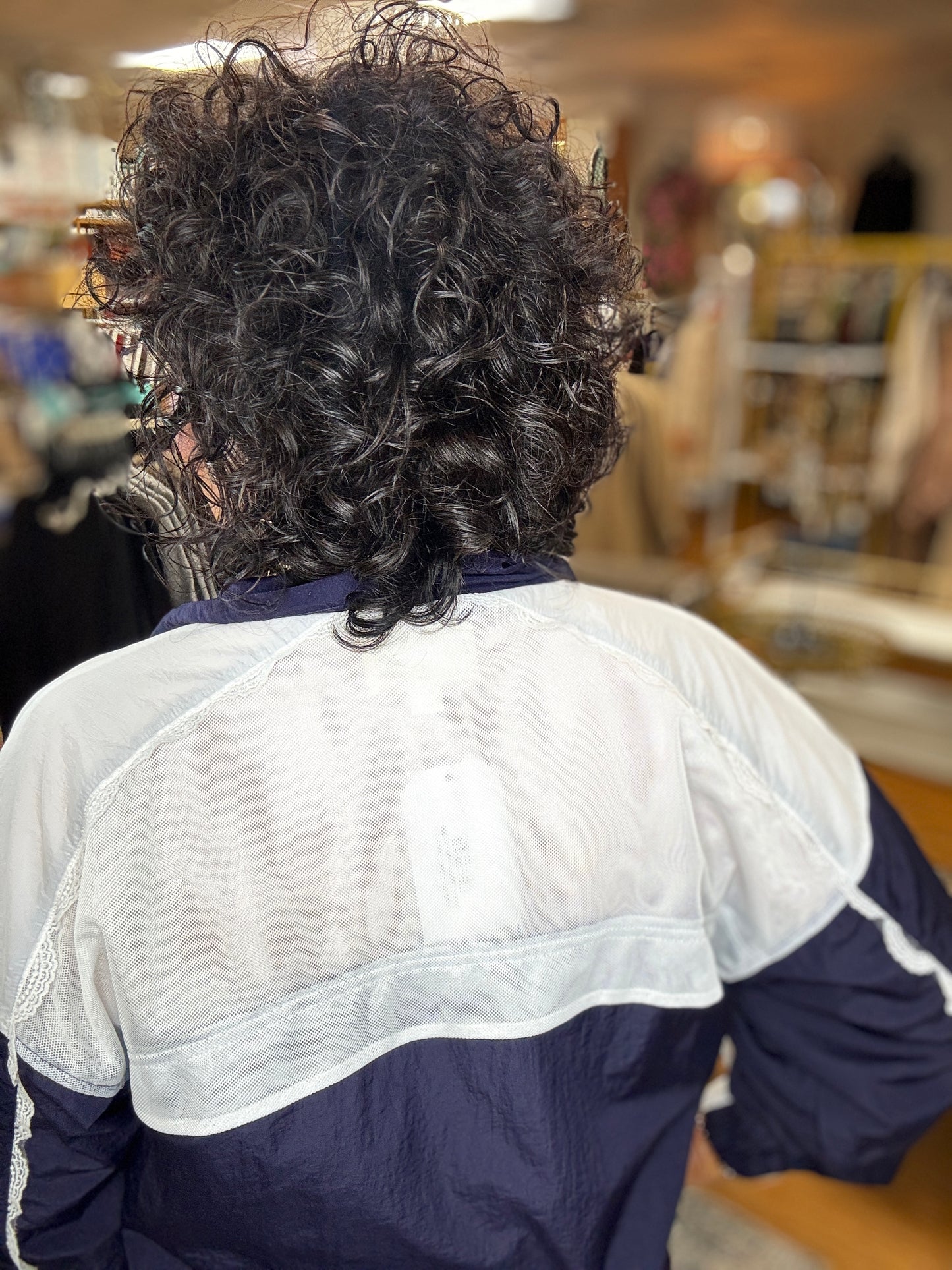 Lace and Mesh Track Jacket