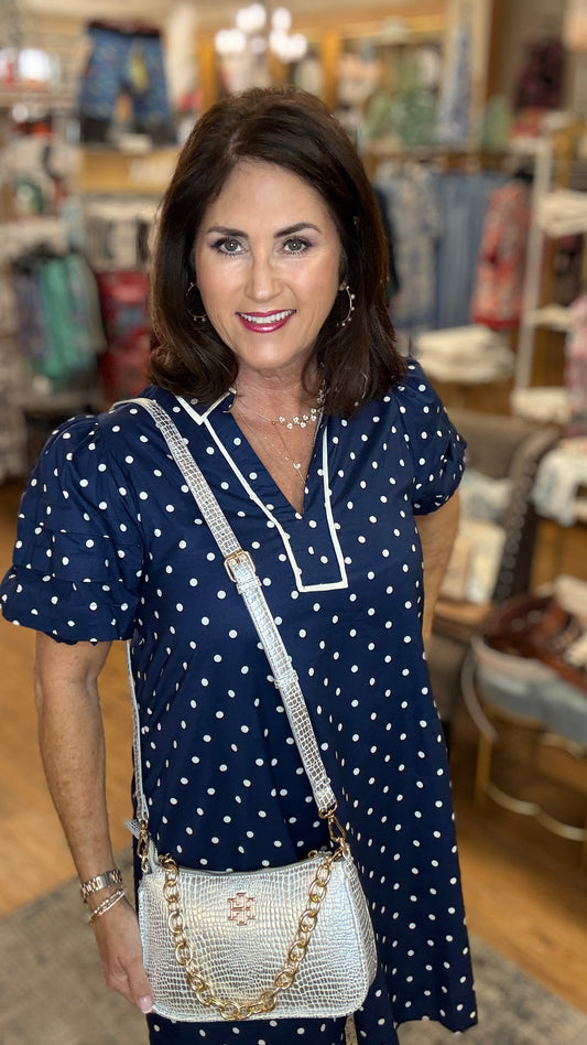 Short Puff Sleeve Mini