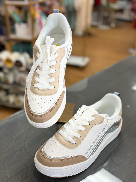Sloane Faux Leather Sneaker