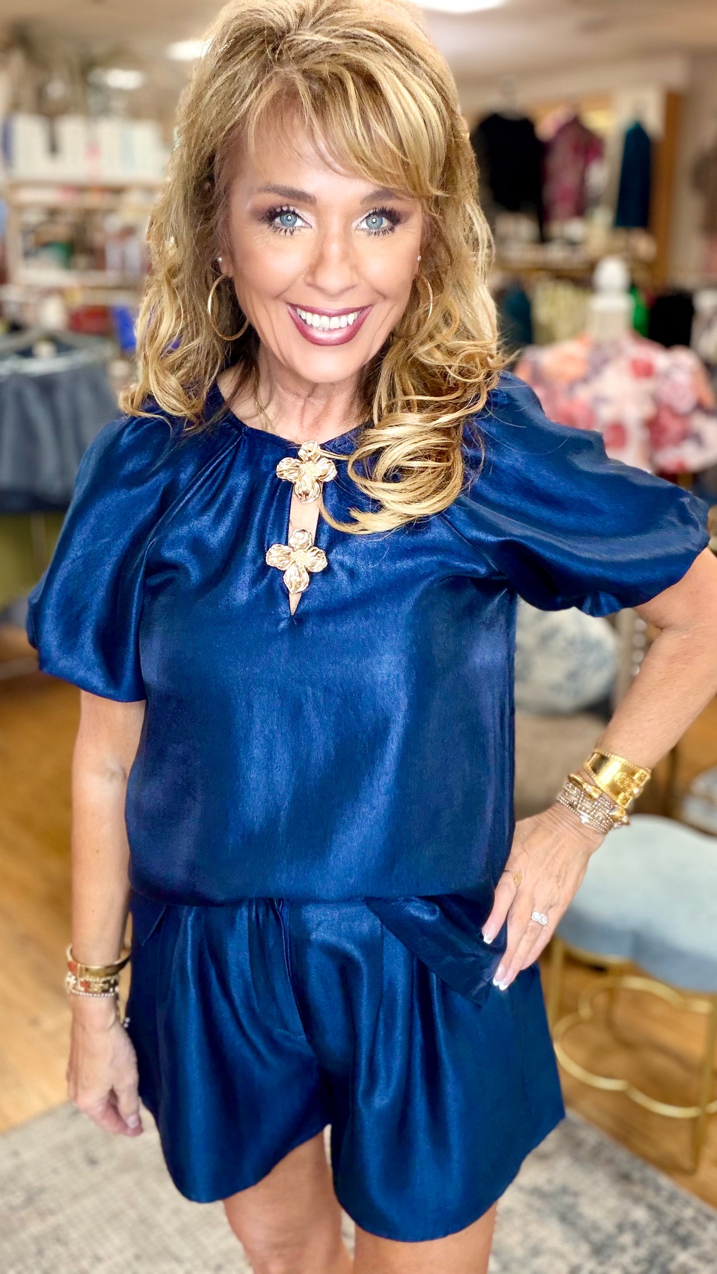 High Waisted Pleated Shorts