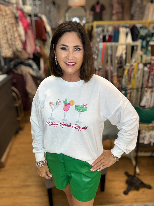 Making Spirits Bright Sweatshirt