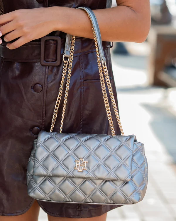 Leigh Quilted Crossbody