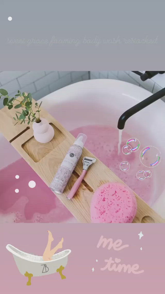 Sweet grace foaming body wash