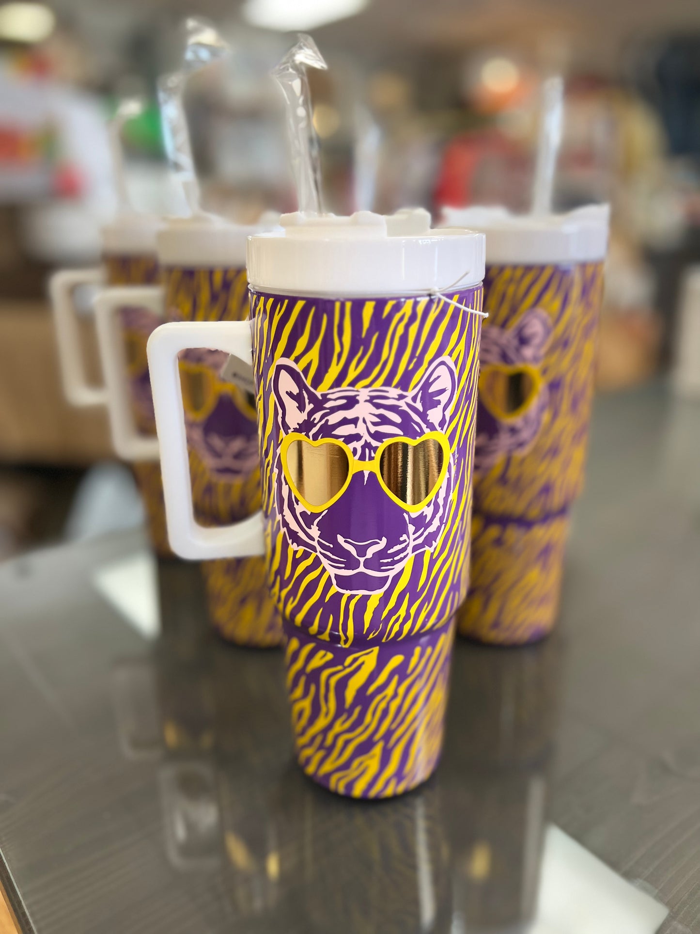 Tiger stainless to go tumbler