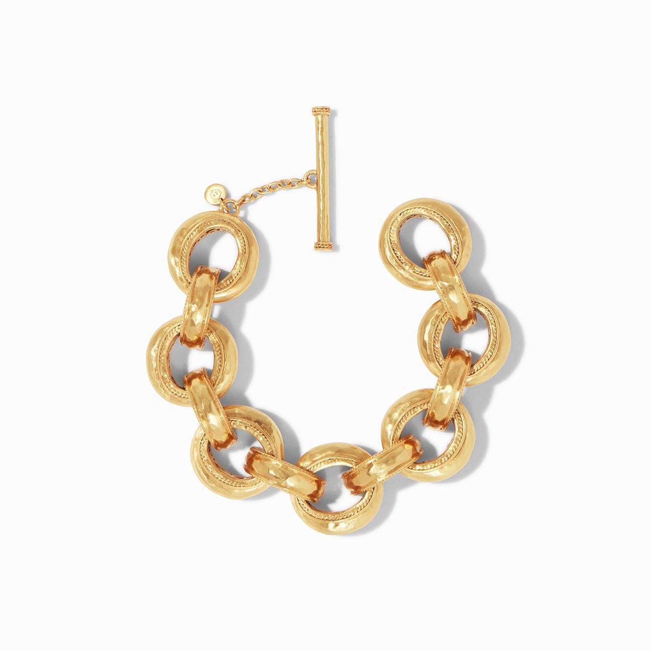 Cassis demi link bracelet gold