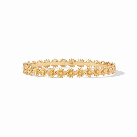 Flora stacking bangle gold