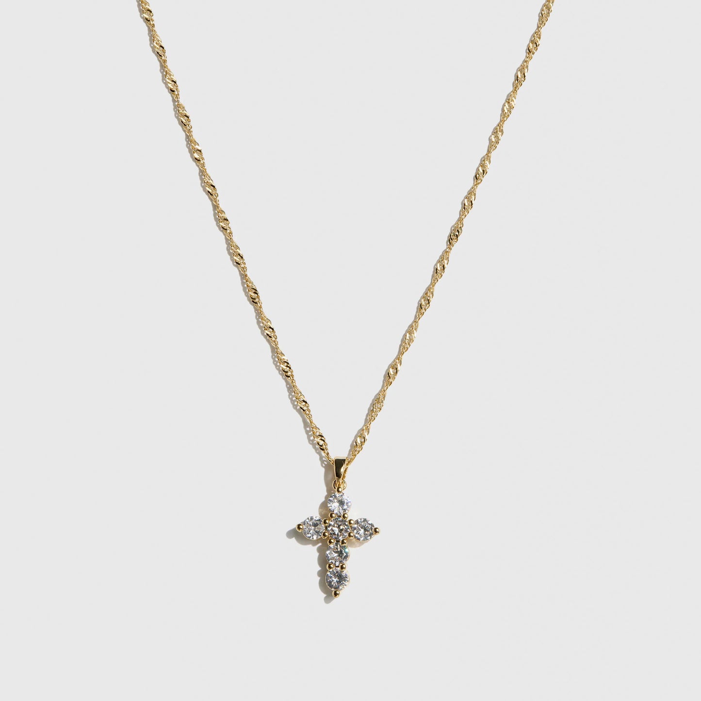 BOYFRIEND CROSS NECKLACE