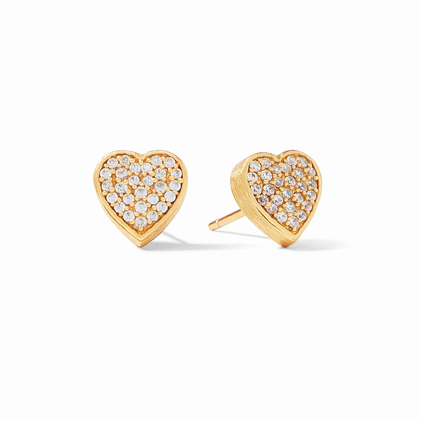 Heart Pavé Stud