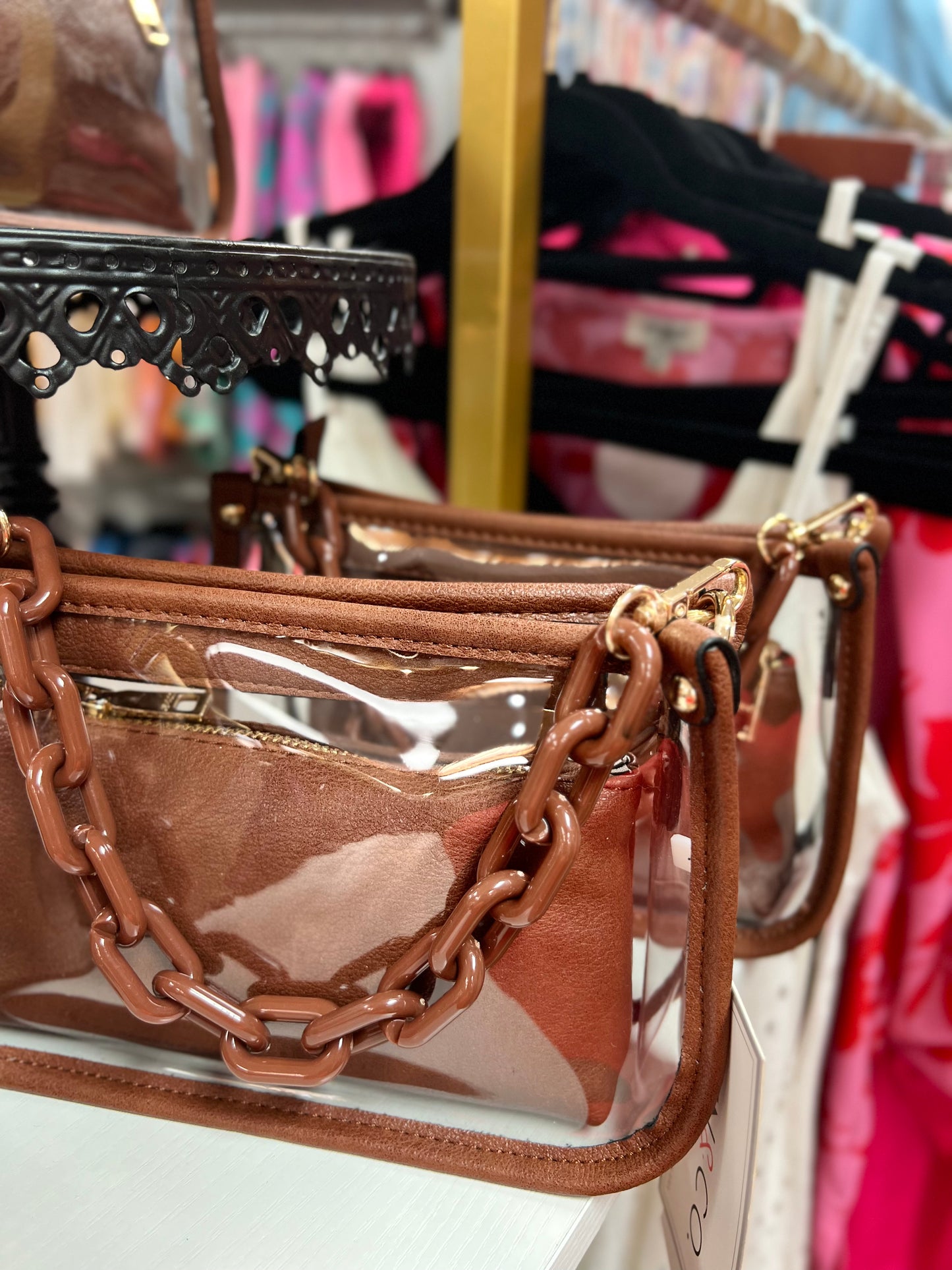 Jessica Clear Crossbody