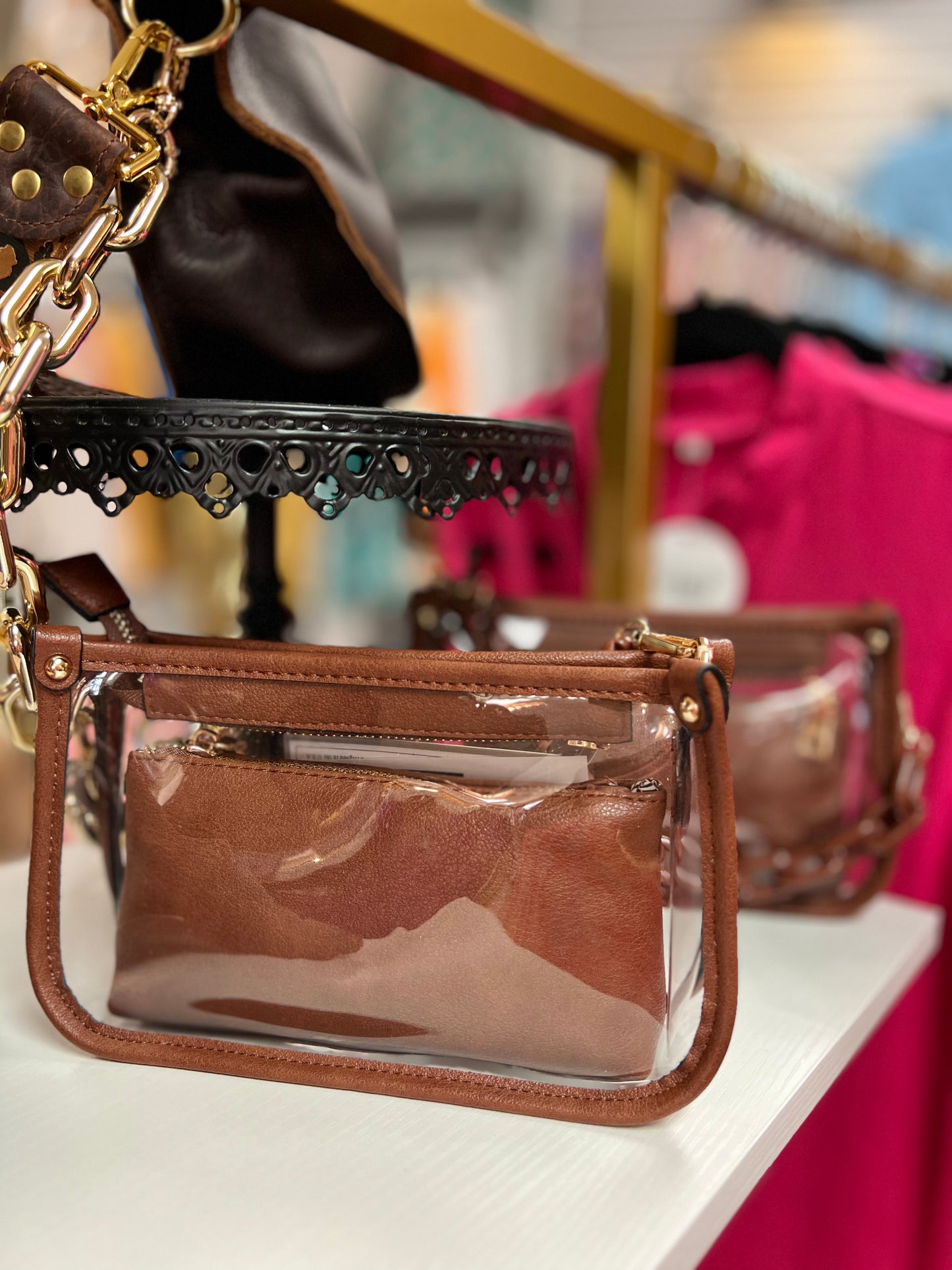 Jessica Clear Crossbody