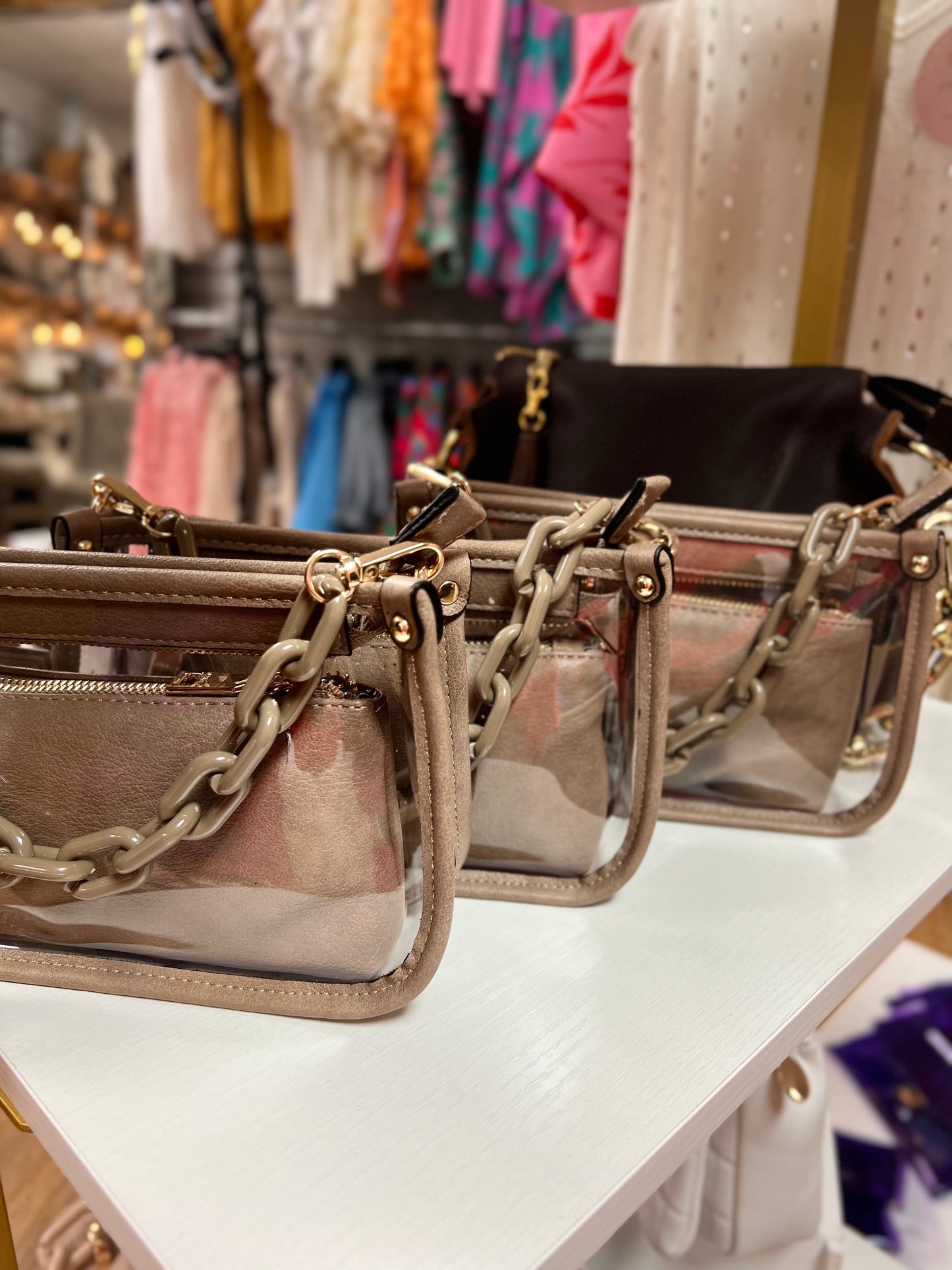 Jessica Clear Crossbody