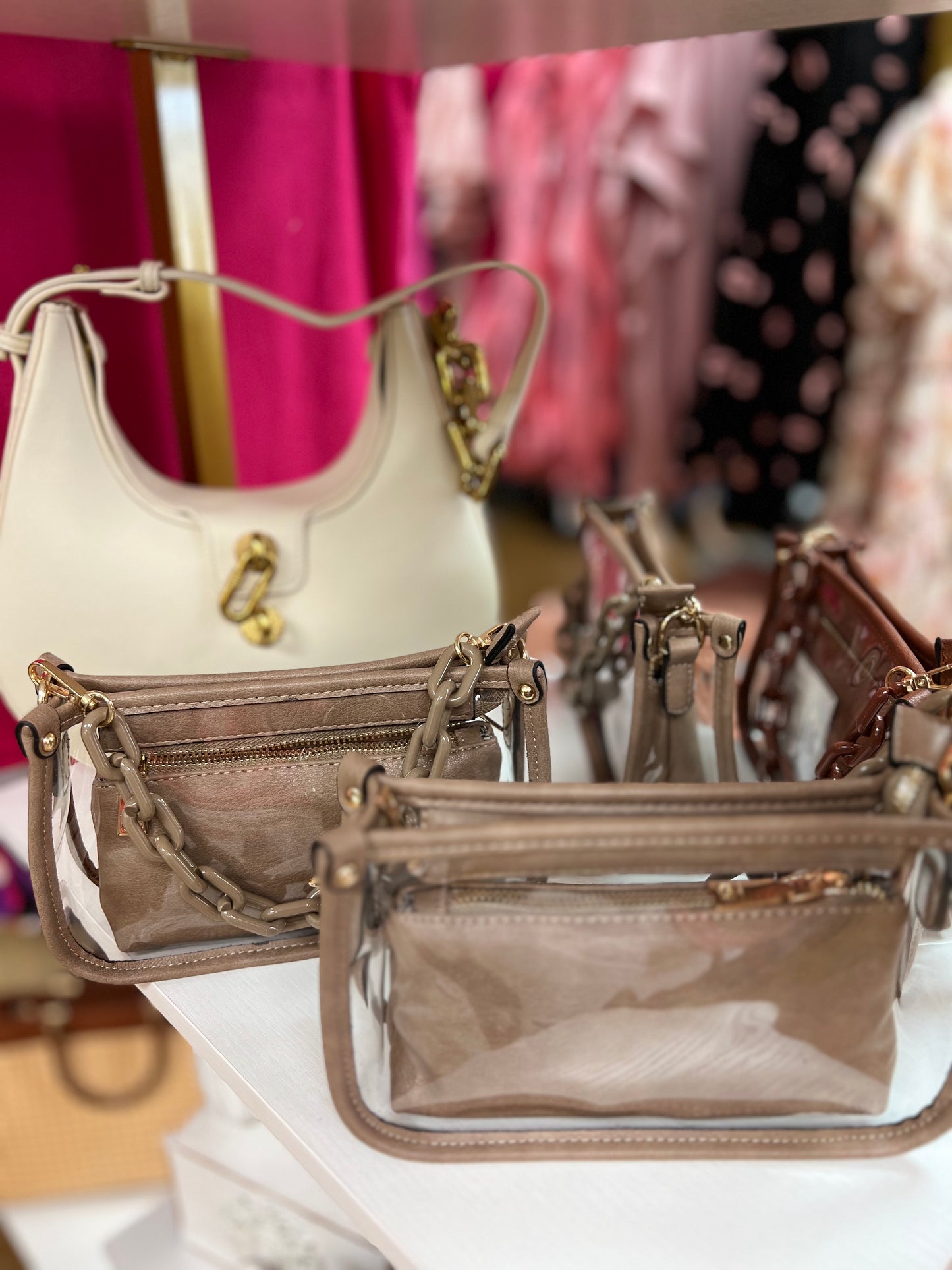 Jessica Clear Crossbody