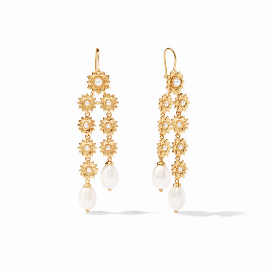 Flora Chandelier earrings