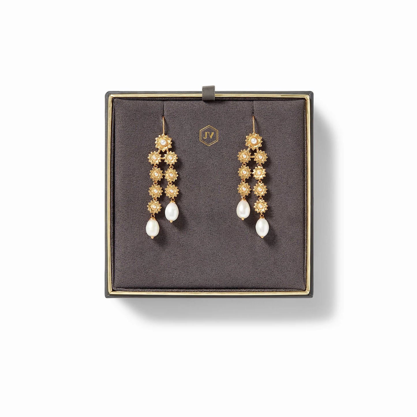Flora Chandelier earrings